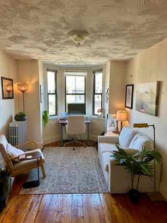 bedroom - Furnished Room in Shared South End Brownstone