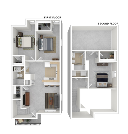 Floorplan - Maple Ridge Townhomes