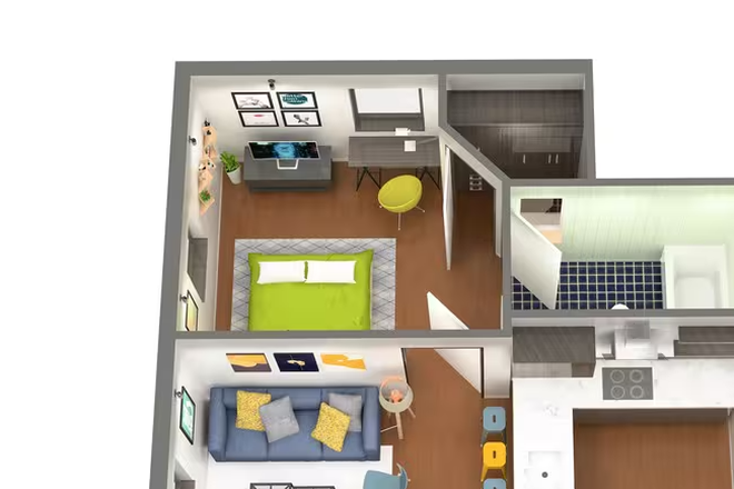 Floor Plan - University Edge