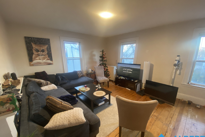 Living Room - Large 3 Bed 1 Bath in Huge 2 Family on Pratt Street Apartments