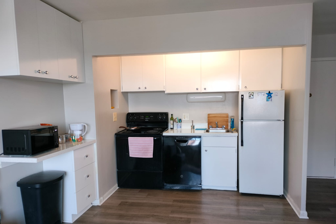 Kitchen - The Social North Charles Apartments