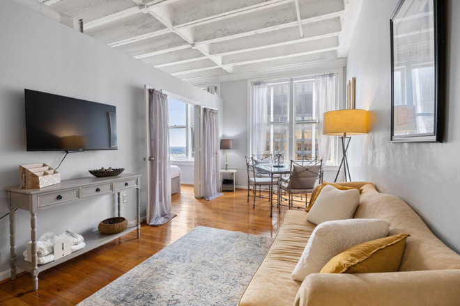 Living Room - GSU Central- Charming 1BR/1BA (Fully Furnished) Condo