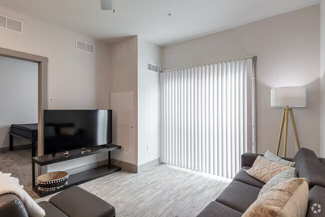 Living Room - North 116 Flats - Shared Bedroom (Unit C2) Affordable Modern Apartment Near UMass