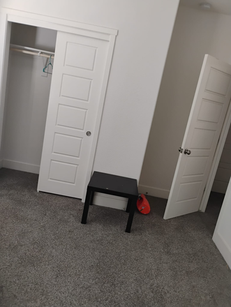 The kitchen is downstairs. Free table. - Yosemite Apartments