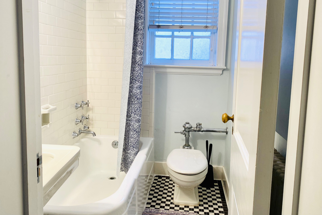Bathroom - Furnished studio apt-Palmer Square W.-Princeton