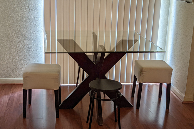 Dining Table - Large 1 bdr/1.5 bath FURNISHED condo