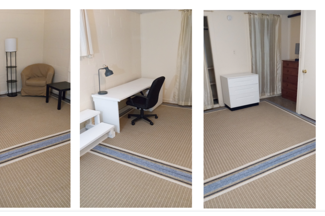 This bedroom is available - a male student rents the other bedroom - $725/month (utilities Included) - 15 min walk to campus, Furnished, Quiet Apartments