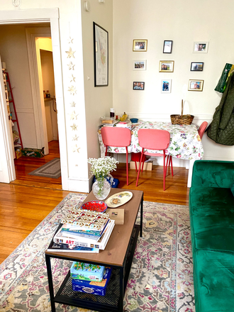 Sunny Living Room - Large, Sunny 1 Bedroom, Hardwoods. Utilities Included! Apartments