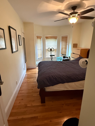 Bedroom - NO BROKER FEE: Furnished 1B 1B w/ AC, 6min walk from HBS! Flexible lease start date/move Apartments