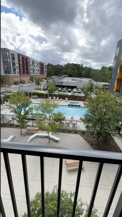 View from balcony - Current Midtown Apartments