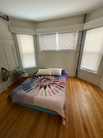 Air mattress in here temporarily. If interested in avoiding purchasing a bed we can work out you using the air mattress! - Bedroom available in beautifully located apartment.