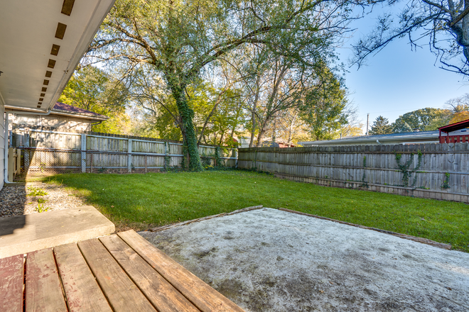 backyard - Breezy's house in Boilermaker country