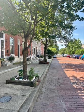 Street - Row House next to Patterson Park