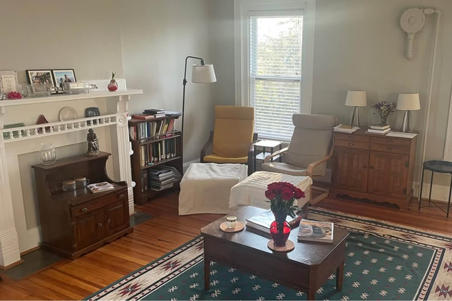 Living room - Sunny one bedroom apartment in North Downtown