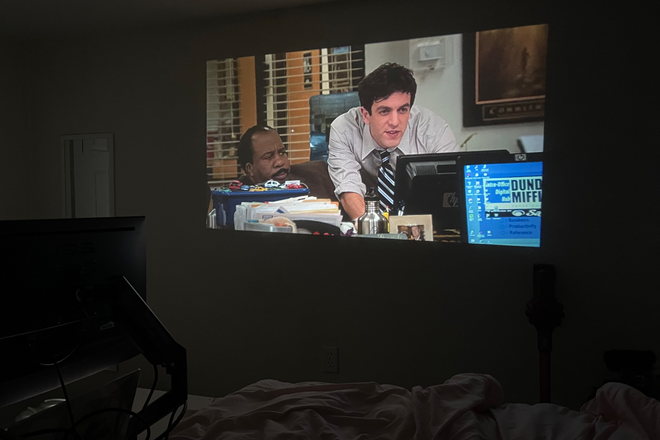 Room - This room can be your cozy home theater!
