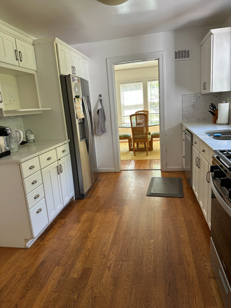 kitchen and dining rooms - Furnished 5BR home-Hawthorne Ave-Princeton