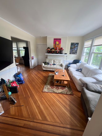 Living room - 330 academy street need 1 more roomate Apartments