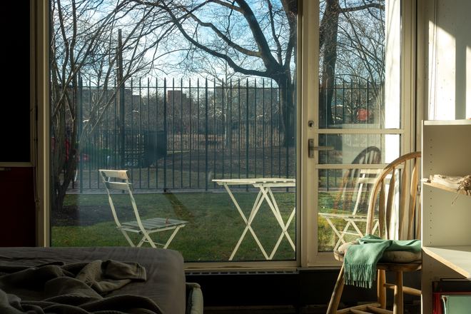 Bedroom / Porch - Ground Floor Apartment with Backyard (close to campus)
