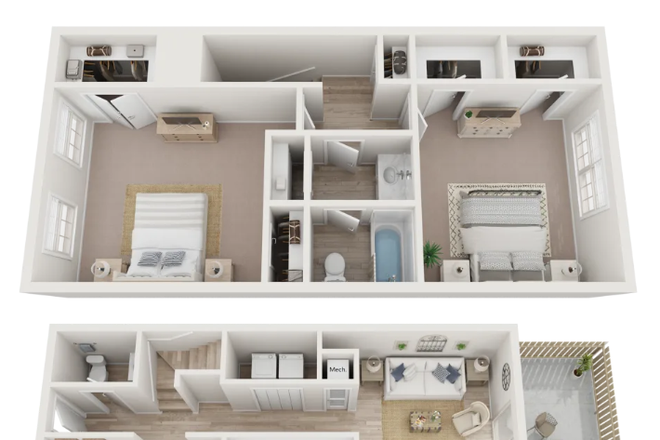 Housing Layout - Dunwoody Glen