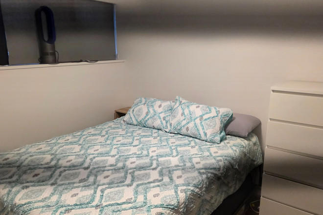 Downstairs Bedroom 1 - Furnished Apartment on HBS Campus w/Patio and Private Entrance - 3BR/2BA - FAMILY FRIENDLY