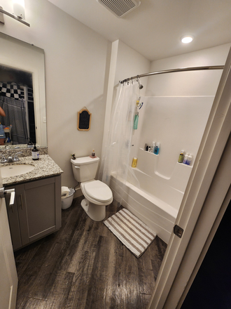 Bathroom of the room for rent - Aspen Heights
