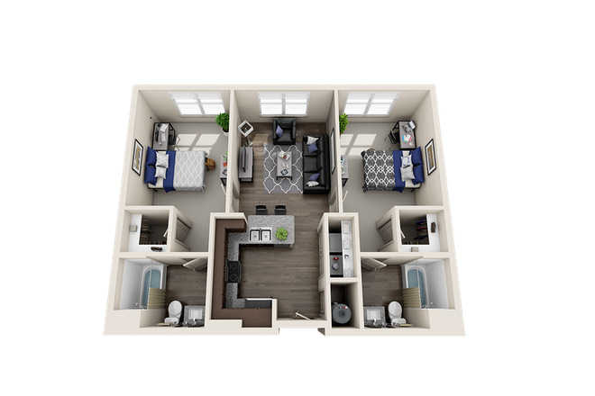 B1 Signature 1505 Apartments Near NC State University Raleigh North Carolina NCSU - Signature 1505 Apartments