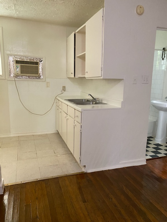 View of Kitchen partition - Clean and Quaint - Small Studio apartment