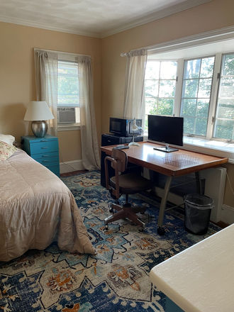 BEDROOM VIEW AS YOU OPEN THE DOOR - Furnished Room Available in Private Home MALES Preferred