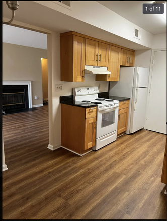 Dining room, kitchen - 2 BR 2 BA Apartment Near Aspen Hill and ICC/MD-200