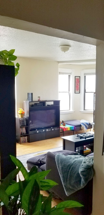 Living Room - 3 Bedroom Top Floor with Laundry Available 9-1 Triplex