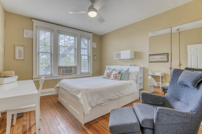 Back bedroom - Bright and Spacious FULLY FURNISHED 2BD Apt in Charles Village