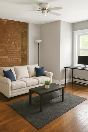 Living room - One bedroom next to UC, pool outside your door!
