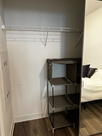 Bedroom - Private Room in Co-Living Unit – 60 Princess St, Toronto Condo