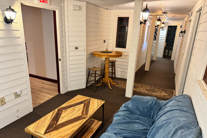 Living space - Bedroom + Private Study in 3 Bdr Unit in downtown Bethel