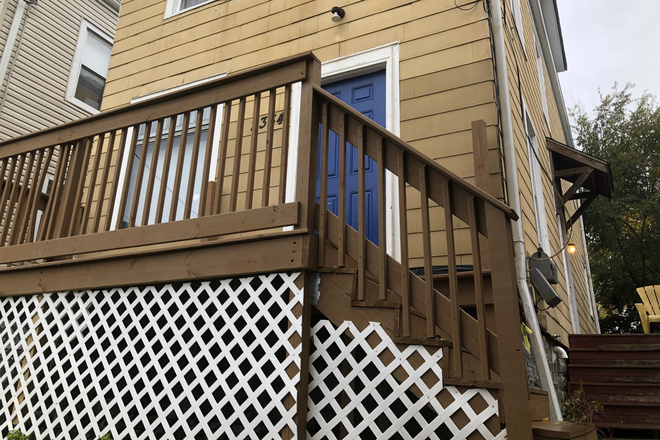 Front door - 2334 Victor St.