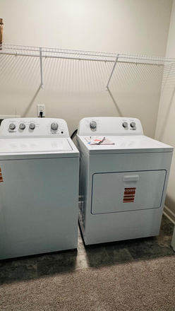 Washer/Dryer- brand new! With storage space.Small loft area outdise this - $2200/ Brand New Townhome for Rent, 3 bedroom, 2.5 bth,1 mile from UNG/400hwy,pool/gym.