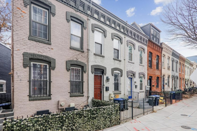 Street view - 2 bed 1 bath single family townhome for rent, less than a mile from Howard U and Howard Hospital