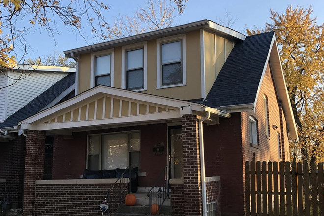 Outside of the House - A very large home with large bedrooms, yard, and view of forest park by pershing and Deperes