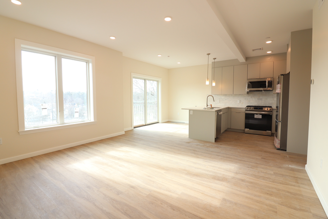 living room - Sunny new construction Brighton 2 bed/2 bath for 8/1 - NO FEE! Apartments