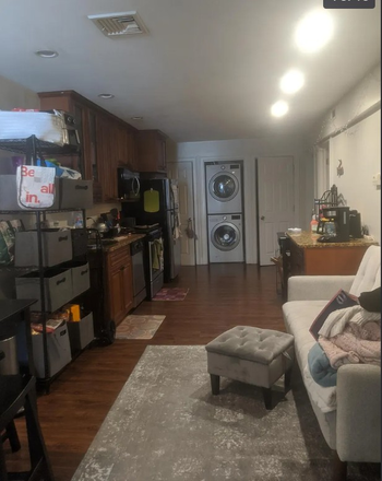 Living Area - $1050 - $1075 Room in 4 Bed with In Unit Laundry on Hillside Apartments