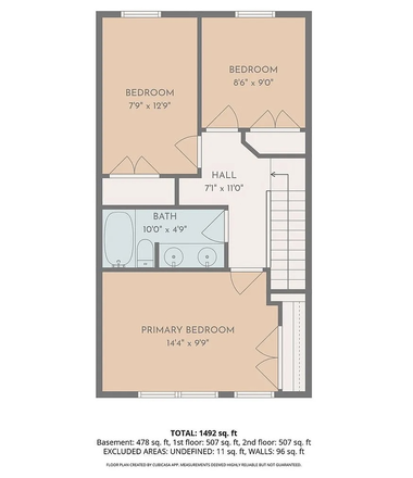 Second floor - 1206 Turpin Lane Townhome