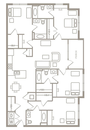 Floorplan - Redpoint Gainesville Apartments