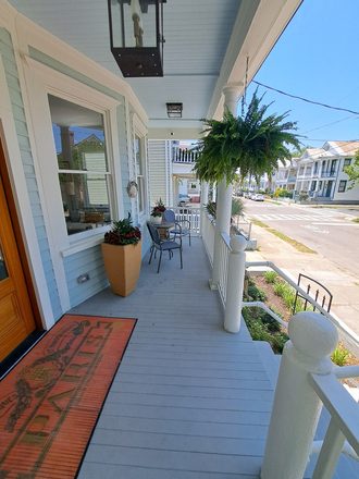 Front porch - Charming Queen Anne Home Away from Home- 0.8 Miles from MUSC