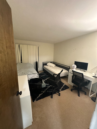 Bedroom For Sublease - Double Room in 2 Bedroom, 1 Bathroom Apt looking for Male Subletter on College & Haste