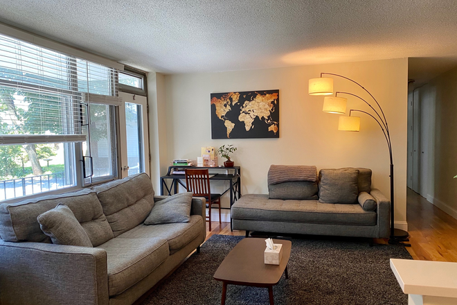 Visit hubrealtyproperties.com - Fabulous one bedroom condo, newly updated kitchen, balcony