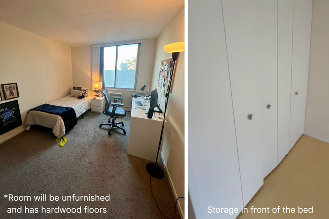 Room - Room available in 2B2B Apt on Hinman Ave | 1 yr lease starting Sept 2026