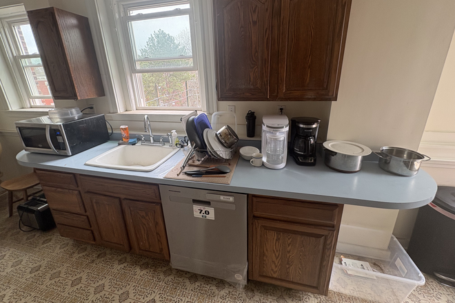 Kitchen - Sublease (and long term lease) available from June 2026, Room in shared,  all males, 4 bed/1 bath Apartments