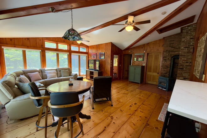 main living room - Fully furnished Victorian home. Very nice!