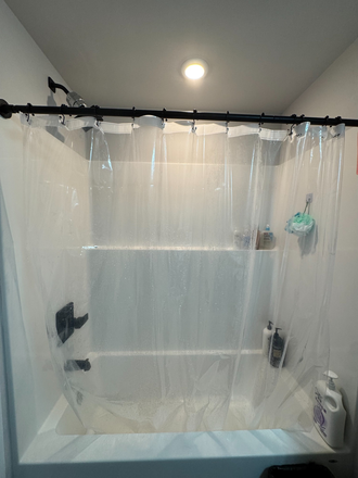 shower in bedroom 2 - 3B/3B sublease Apartments