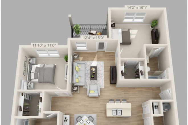 Floorplan - Skyline Terrace